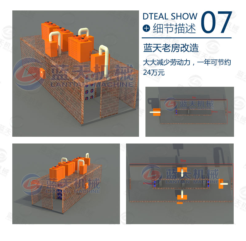 紅糖烘干機細節(jié)描述